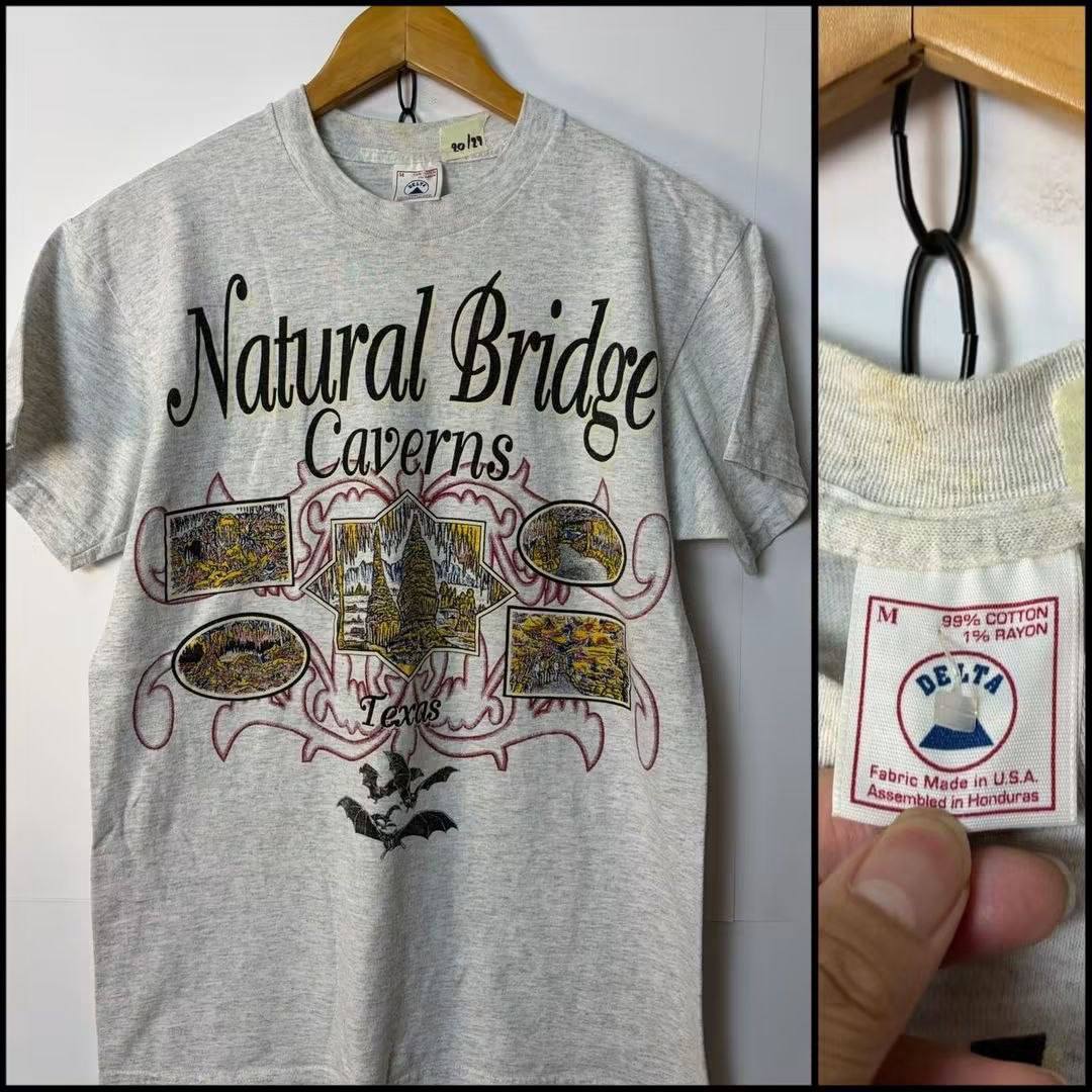 เสื้อยืดมือสอง Natural Bridge Caverns / Grey