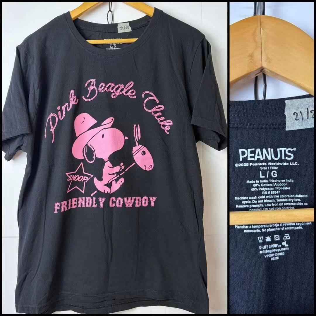 เสื้อยืดมือสอง Peanuts / Social Club
