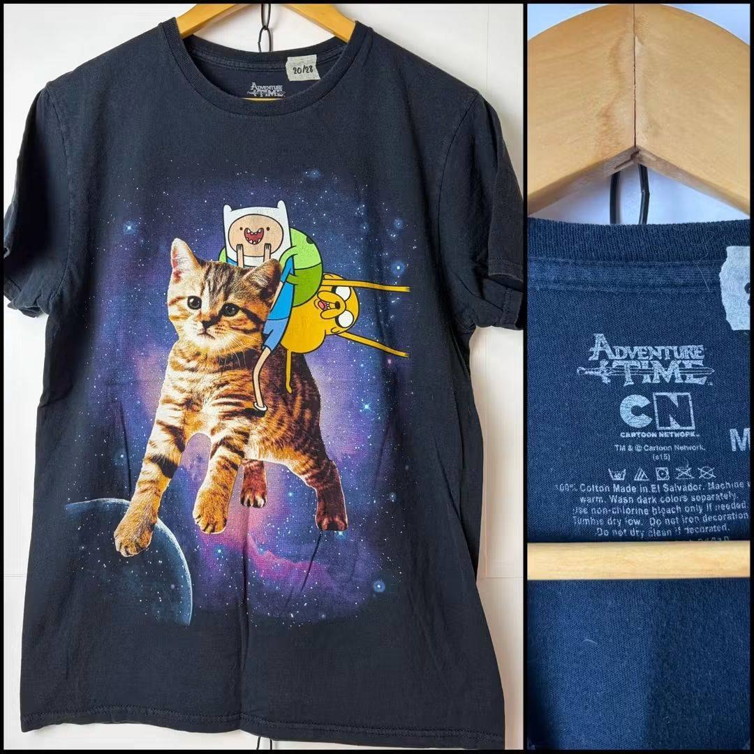 เสื้อยืดมือสอง Adventure Time / Black